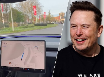 Komt zelfrijdende Tesla ongeschonden over berucht verkeersplein in Nijmegen? Eigenaar Elon Musk kijk