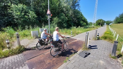 Pech voor sluipverkeer tussen Arnhem en Huissen: kapotte verkeerspaal wordt binnenkort vervangen