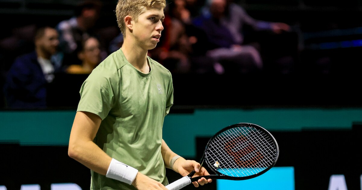 Thijs Boogaard uit Geldermalsen kan niet stunten in ATP-debuut: talent verliest in Ahoy van 23 jaar 