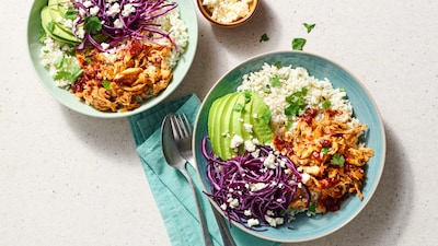 Wat Eten We Vandaag: Rijstsalade met pulled chicken