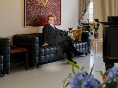 Puck heeft al 43 jaar een herenhuis aan Vondelpark: ‘Vraagprijs was te hoog. Dus ik zei: bied maar de helft’