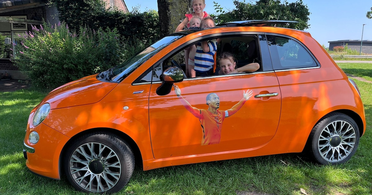 Rondrit door Overloon na klinkende overwinning: in het oranje én met Virgil