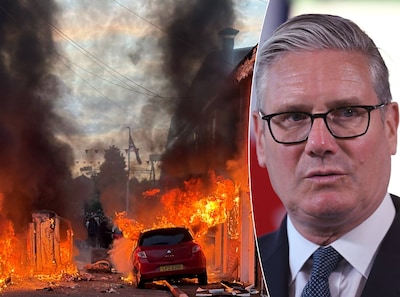 Britse premier Starmer over rellen Belfast: ‘Schokkend en on