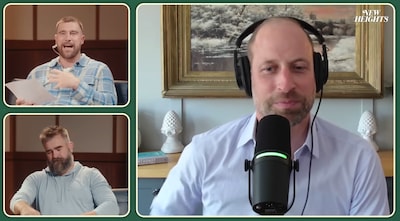 Prins William in podcast van Kelce-broers: ‘Veel vertrouwen in Engeland op WK’