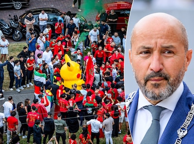Burgemees­ter Marcouch van Arnhem waarschuwt toeterende fans Marokko: ‘Moet wel een keer klaar zijn’