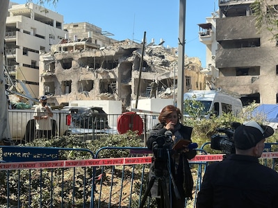 Iran dwingt Tel Aviv in één weekend 30 keer de schuilkelder in: ‘We gaan zo snel mogelijk heropbouwen’