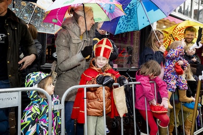 Regen en kou verwacht tijdens intocht Sinterklaas