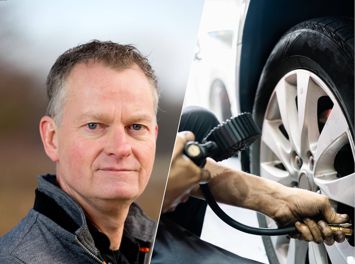 Blijven banden met stikstof langer op spanning? | Foto | gelderlander.nl