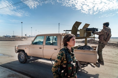 Koerden strijdbaar: ‘We zullen IS niet toelaten onze vrouwen aan te raken’