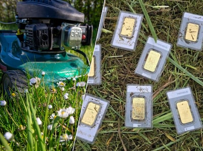 Medewerker Duitse gemeente vindt 30.000 euro aan goud tijdens grasmaaien