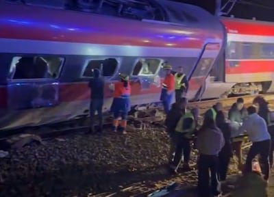 Twee hogesnelheidstreinen ontspoord in zuiden van Spanje, twee doden