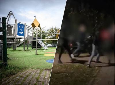 17-jarige slaat vrouw die hond uitlaat in gezicht, hij krijgt later zelf de volle laag
