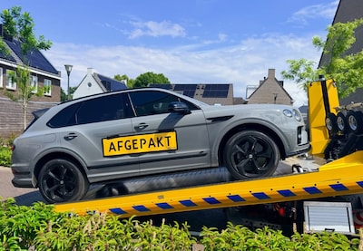 Bentley met nieuwwaarde van bijna drie ton in beslag genomen