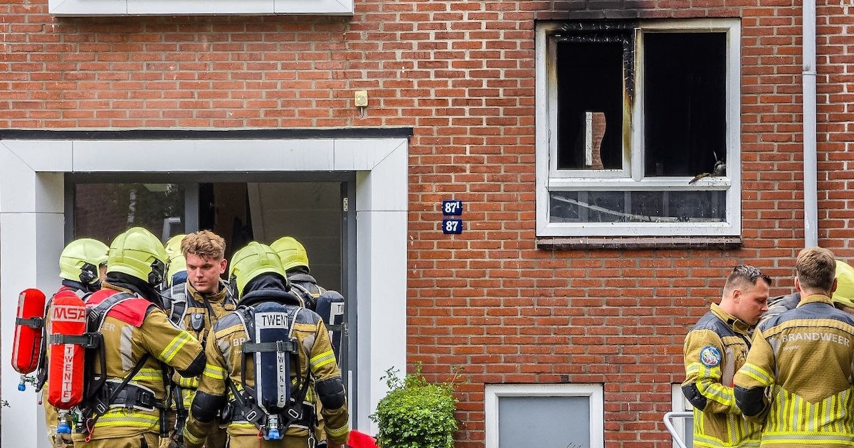 Brand in woning Hengelo, dag nadat in dezelfde woning ook brand uitbrak