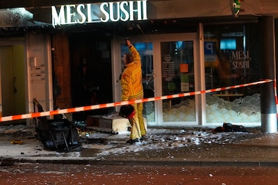 Explosie en brand in Eindhovens restaurant door zwaar vuurwerk