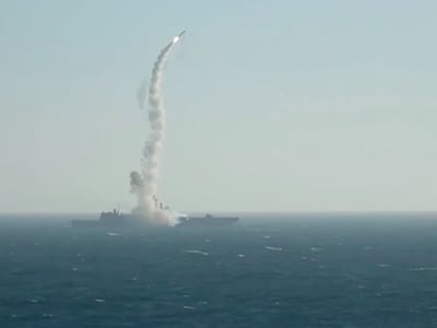 Rusland test hypersoni­sche raket tijdens militaire oefening Zapad: negen keer zo snel als geluid