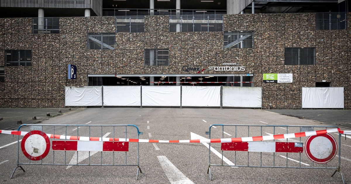 Herstel ingestorte parkeergarage St. Antonius Ziekenhuis start deze maand