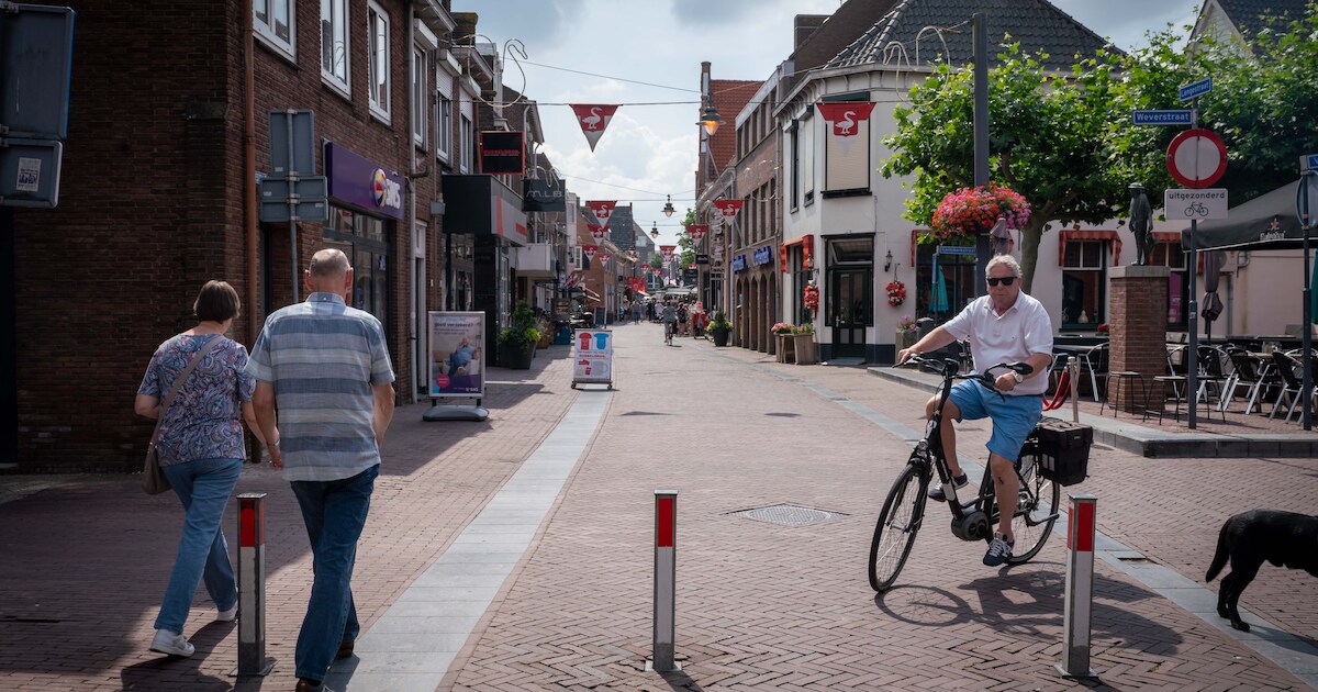 Centrum van Huissen overdag op slot voor de auto vanaf september