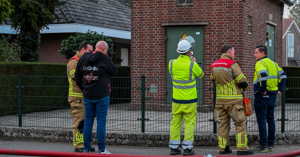 Tientallen huizen in Bemmel urenlang zonder stroom door brand in stroomhuisje