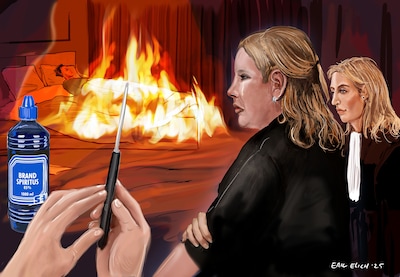 Claartje weet niet meer dat ze haar vriend in brand stak, maar dat geloven deskundigen niet