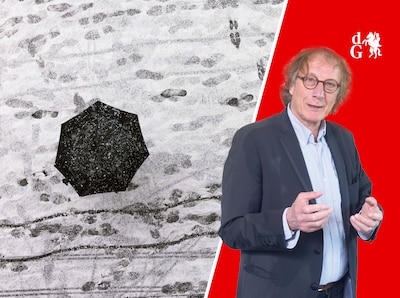 Een witte wereld heeft ook een schoonheid waarvan behoorlijk te genieten valt