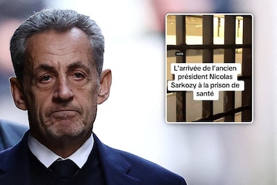 Beelden tonen hoe oud-president Sarkozy bedreigd wordt in gevangenis, drie gedetineer­den in isolatie