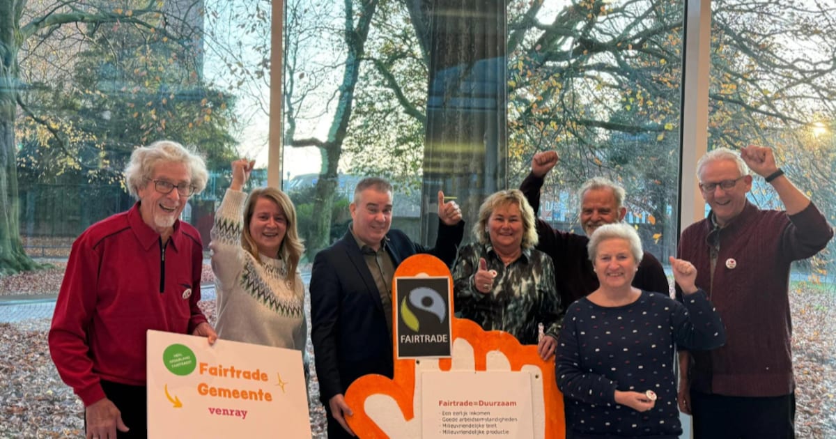 Venray blijft Fairtrade gemeente tot eind 2026