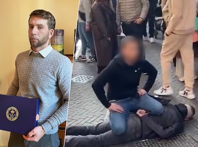 Ali was net klaar met sporten, zag de 'Damsteker' en haalde hem neer: 'Dacht dat het een tasjesdief was'