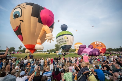 Spanning rond ballonfestival Grave: kunnen ballonnen nu wel de lucht in?