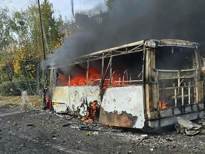 LIVE Oorlog Oekraïne | Grootste clouddienst Rusland offline door droneaanval, 33 doden na Russische raket op bus vol burgers in Oekraïne