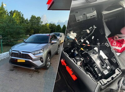 Politie vindt gestolen auto terug in container, even later wordt hij wéér gestolen