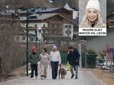 Dit duo uit Winter vol liefde sloeg de luchtige onderwerpen over: het ging meteen over kids en latten