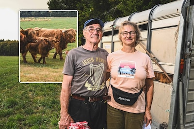 Belgisch stel ziet Schotse hooglanders ontsnappen tijdens grote natuurbrand: ‘Zonder hen evacueren we niet’
