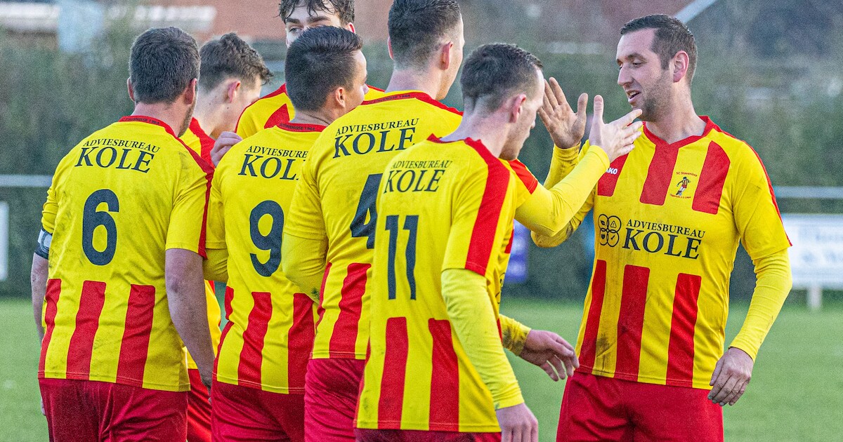 Lepelstraatse Boys beslist derby tegen Welberg in voordeel, Stavenisse wint nipt