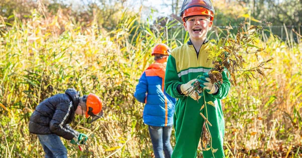 Wijchense kinderen kunnen de natuur helpen op de Junior Natuurwerkdag