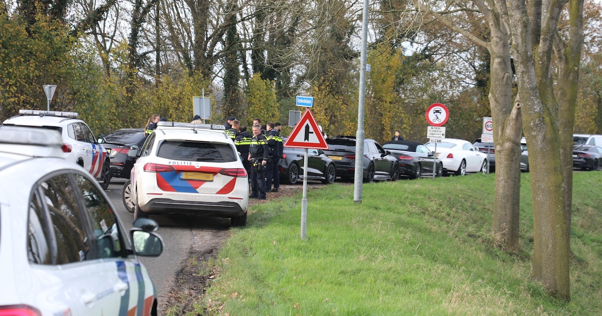 ‘Trouwstoet’ van de A30 gehaald door politie: automobilisten ergeren zich aan rijgedrag