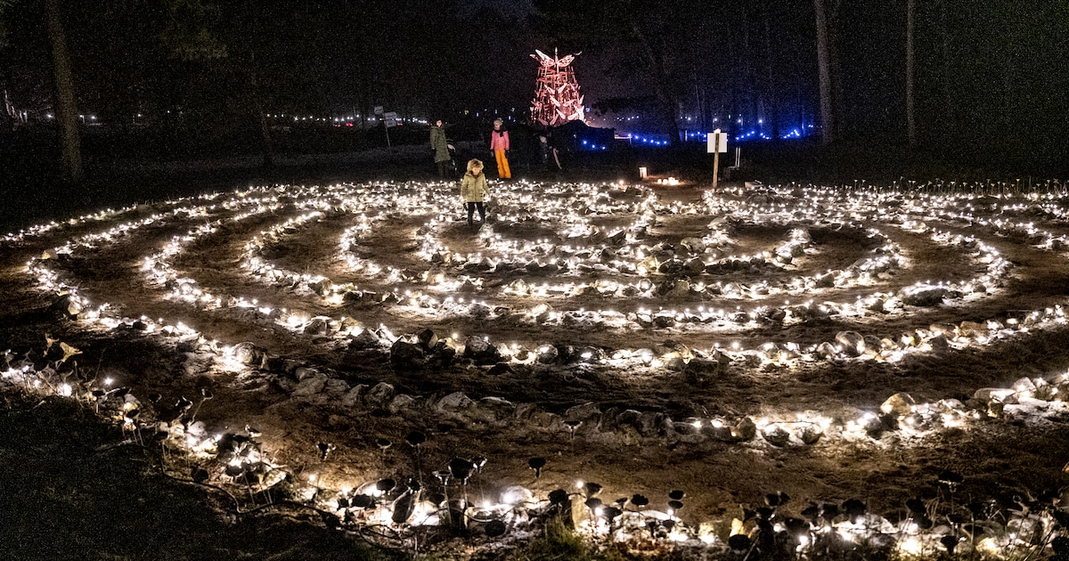 Het licht brandt al op een doodstil Orientalis