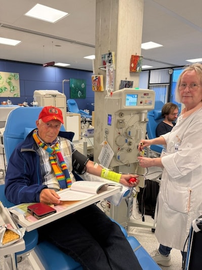 Terry Kaspers bereikt 500e donatie in Nijmegen