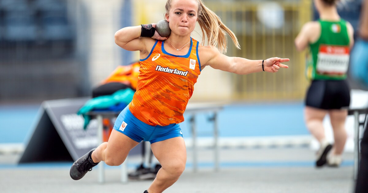 wereldrecord-kogelstoten-groesbeekse-lara-baars-sport-nijmegen-e-o