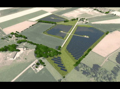Zonnepark Lagewald blijft mogelijk jaren langer staan
