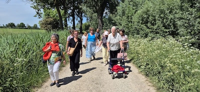 Mantelzorgwandeling door historisch Buren
