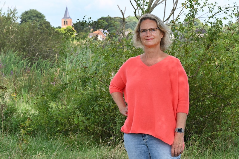 Mariëlle van Zuilen wandelt door het Land van Cuijk.