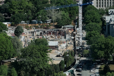 Trump mag voorlopig toch doorgaan met bouw van balzaal in Witte Huis