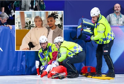 Shorttrackster (25) die schaatsijzer in gezicht kreeg op Spelen laat litteken zien: ‘Ik geef niet op’