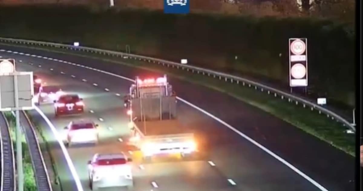 Flinke file op A12: twee rijstroken dicht