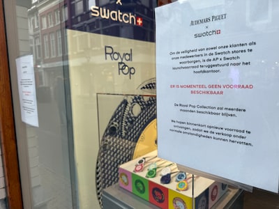 Gewilde nieuwe Swatch-horloges uit Nederlandse winkels gehaald, ook in Utrecht