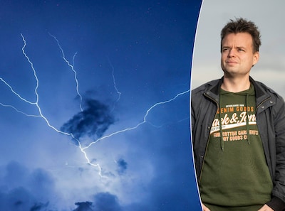Opvallend fors onweersfront zorgt voor flinke knallen én brand: dit was er vannacht aan de hand volgens weerexpert