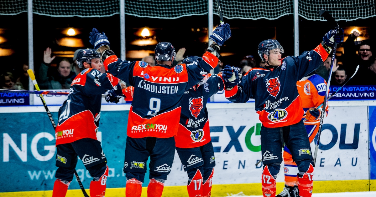 Nijmegen Devils maakt het nog heel even spannend, maar staat opnieuw in ...