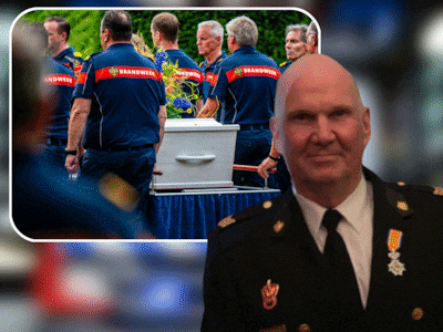 Brandweerman Herman rijdt in ambulance nog één keer langs collega’s: paar dagen later overlijdt hij