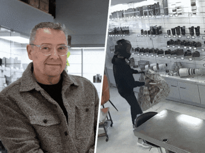 ‘Hé broer, vul die tas!’: 85 seconden ligt Dico machteloos op de grond, terwijl overvallers zijn camerawinkel plunderen